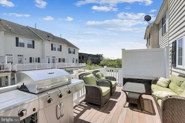 a view of a roof deck