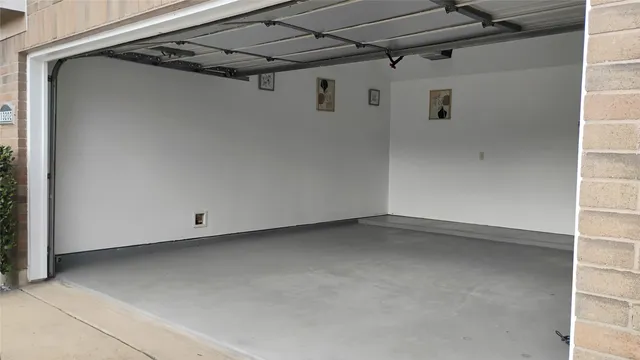 a view of a room with an empty space
