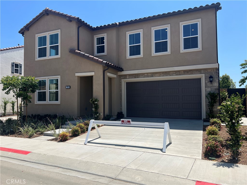 a view of house and street