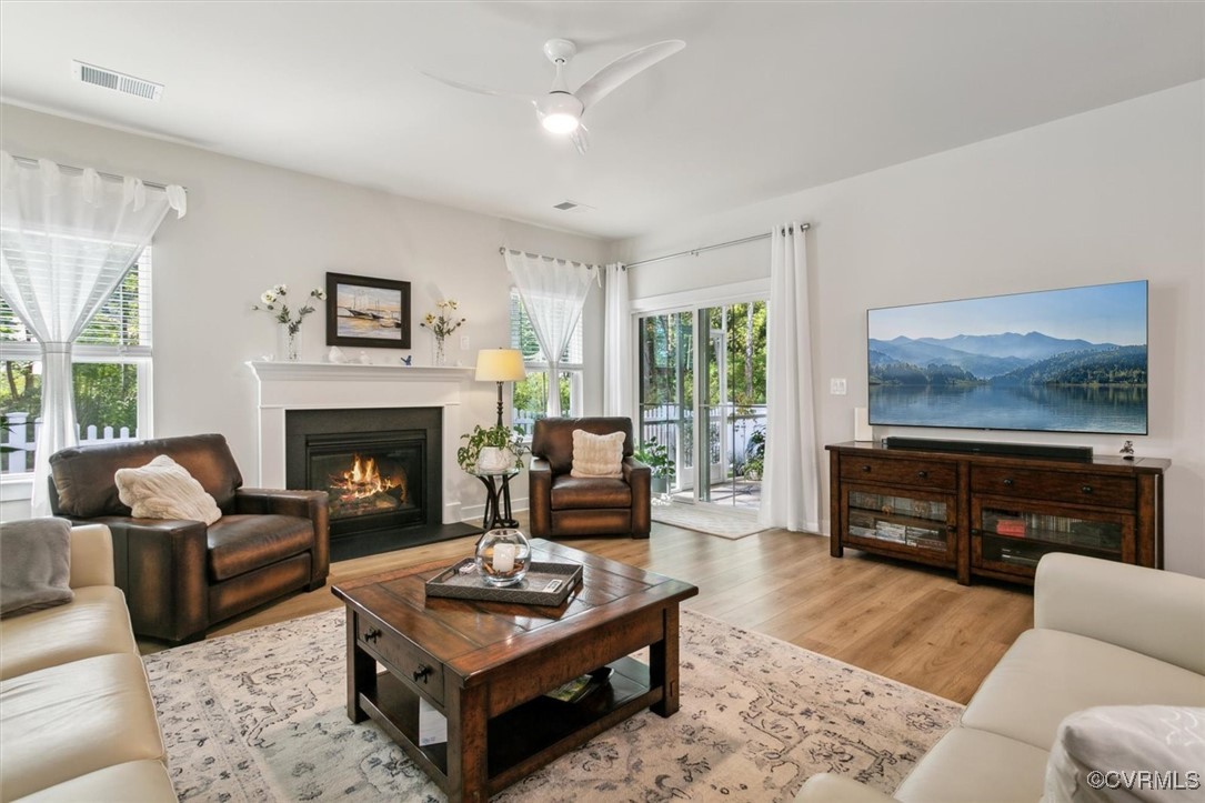 115 Apprentice Landing Williamsburg, VA 23185 - Photo 31 of 49 a living room with furniture and a fireplace