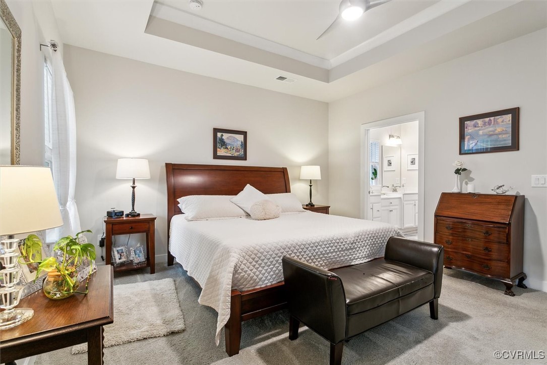 115 Apprentice Landing Williamsburg, VA 23185 - Photo 36 of 49 a bedroom with a bed and a couch