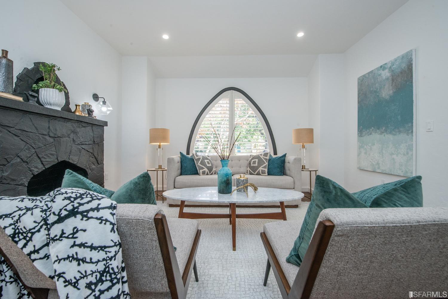 2422 Bonar Street Berkeley, CA 94702 - Photo 5 of 54 a view of a livingroom with furniture window and wooden floor