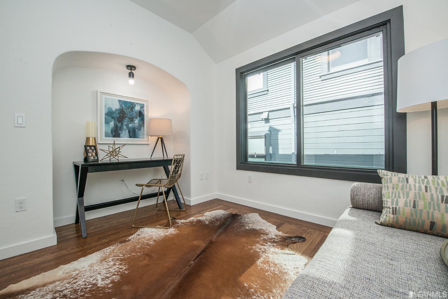 2422 Bonar Street Berkeley, CA 94702 - Photo 7 of 54 a bedroom with a bed and a window