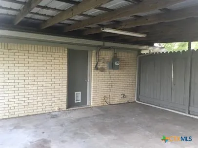 a view of empty room