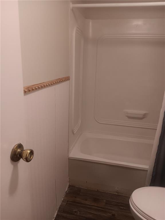 13 Black Road Northeast White, GA 30184 - Photo 31 of 31 a bathroom with a toilet and a shower