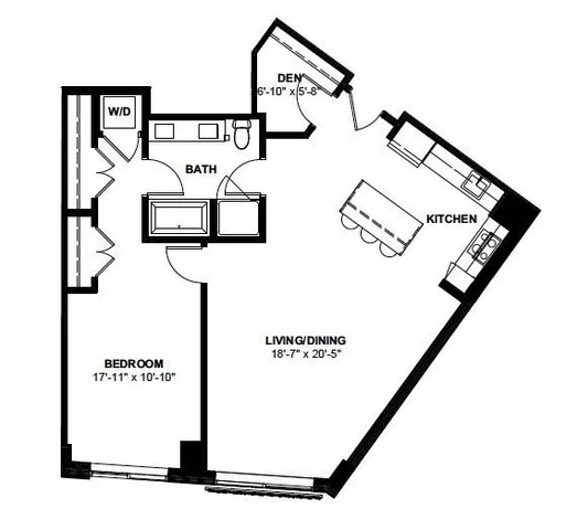 $5,450 | 1 Canal Street, Unit PH1211, Boston, MA 02114