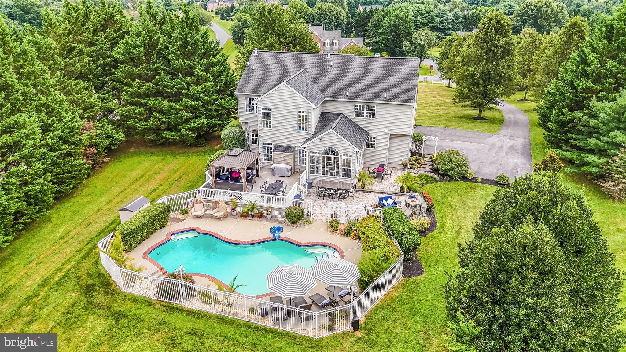 9607 Greenel Road Damascus, MD 20872 - Photo 2 of 102 Aerial Back