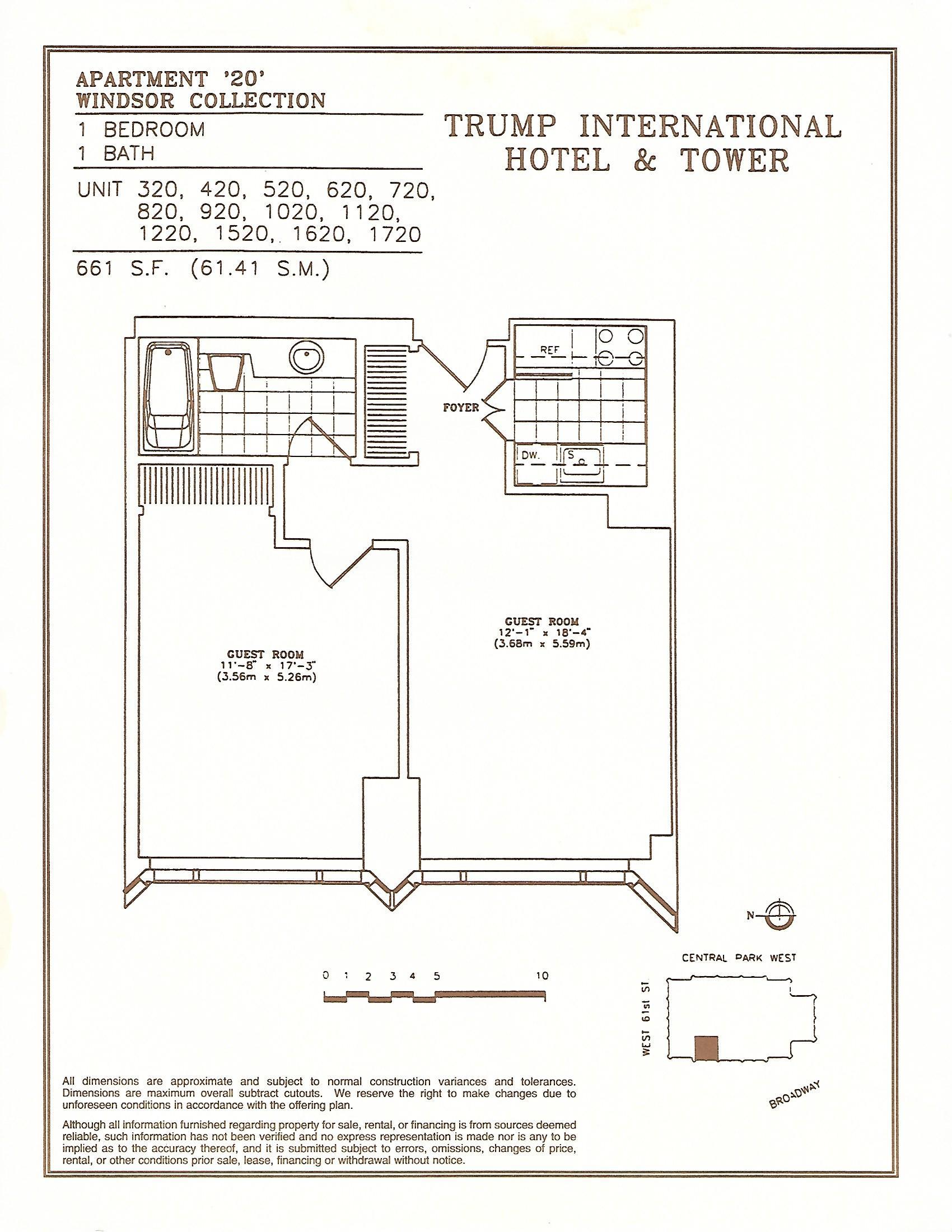 1 Central Park West, Unit 1620 Manhattan, NY 10023 - Photo 9 of 9