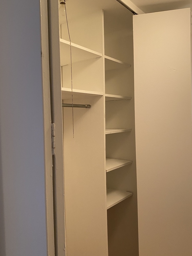 260 East Chestnut Street, Unit 708 Chicago, IL 60611 - Photo 8 of 12 a view of an empty walk in closet
