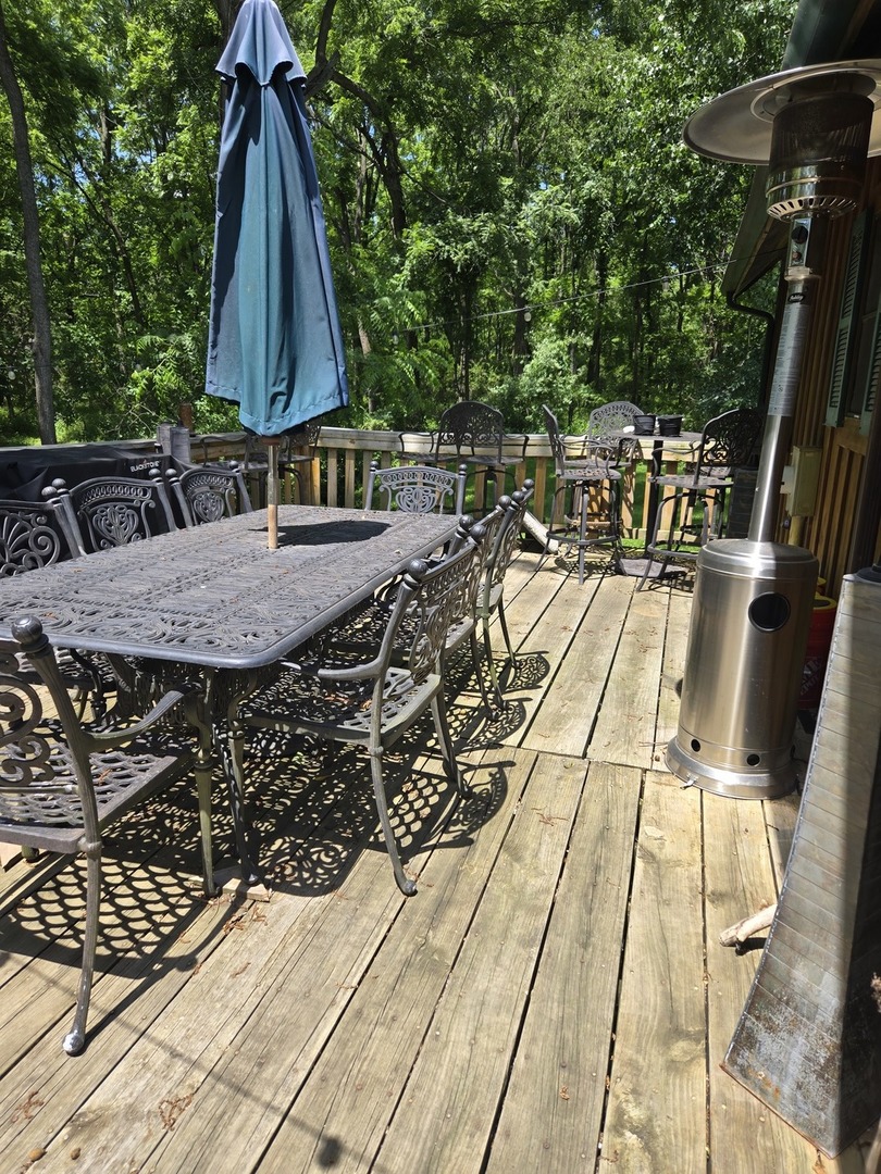 11 Cedar Lane Putnam, IL 61560 - Photo 16 of 16 a view of a terrace with chairs