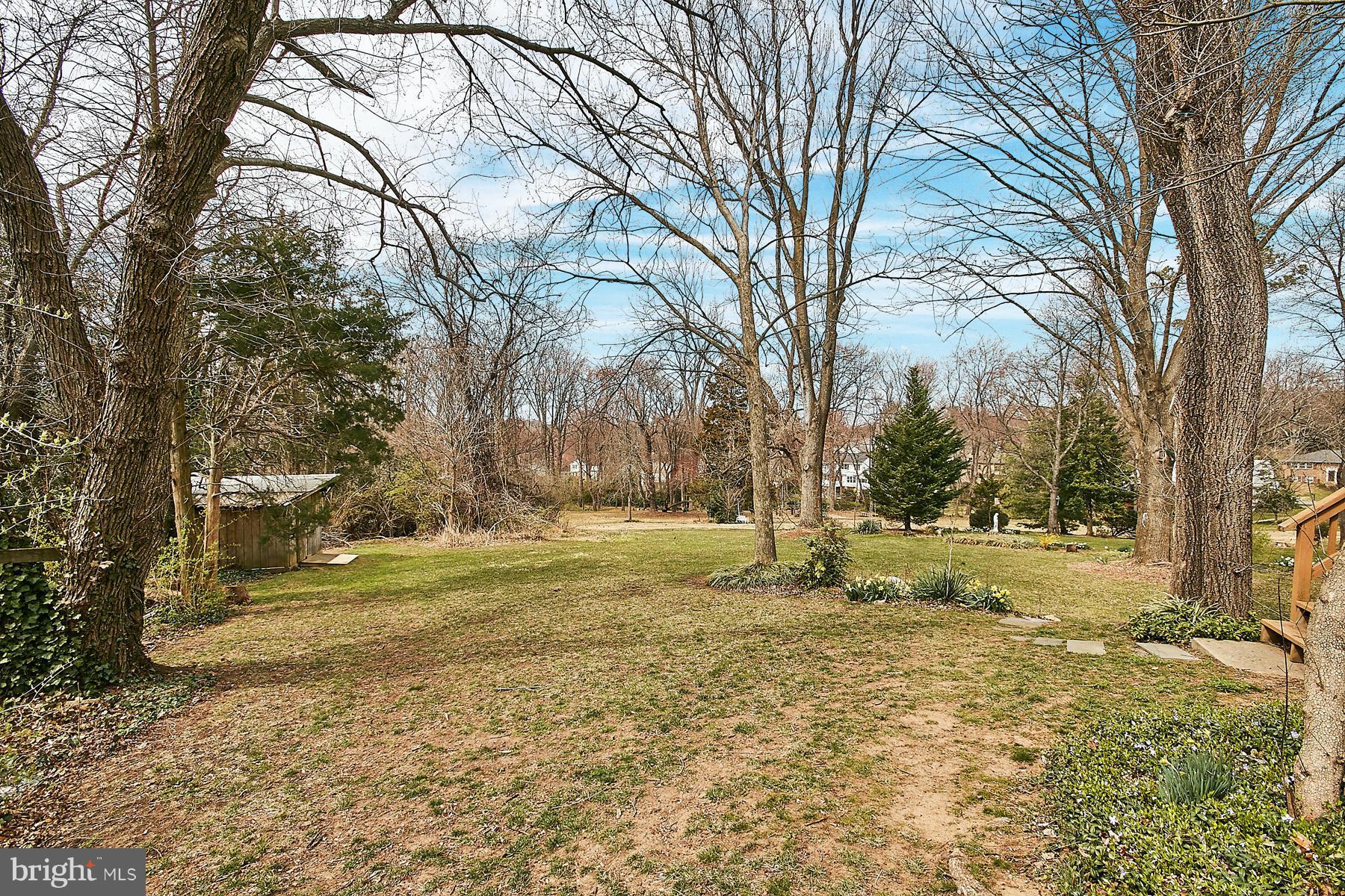 1744 Lockerbie Lane Vienna, VA 22182 - Photo 28 of 30 a view of a yard with large trees