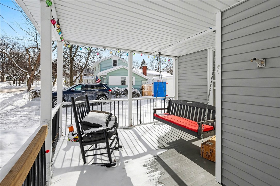 142 South Main Street Perinton, NY 14450 - Photo 21 of 33 Swing on the New Front Porch!