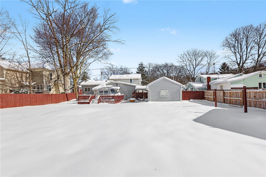 142 South Main Street Perinton, NY 14450 - Photo 24 of 33 Yard view to house