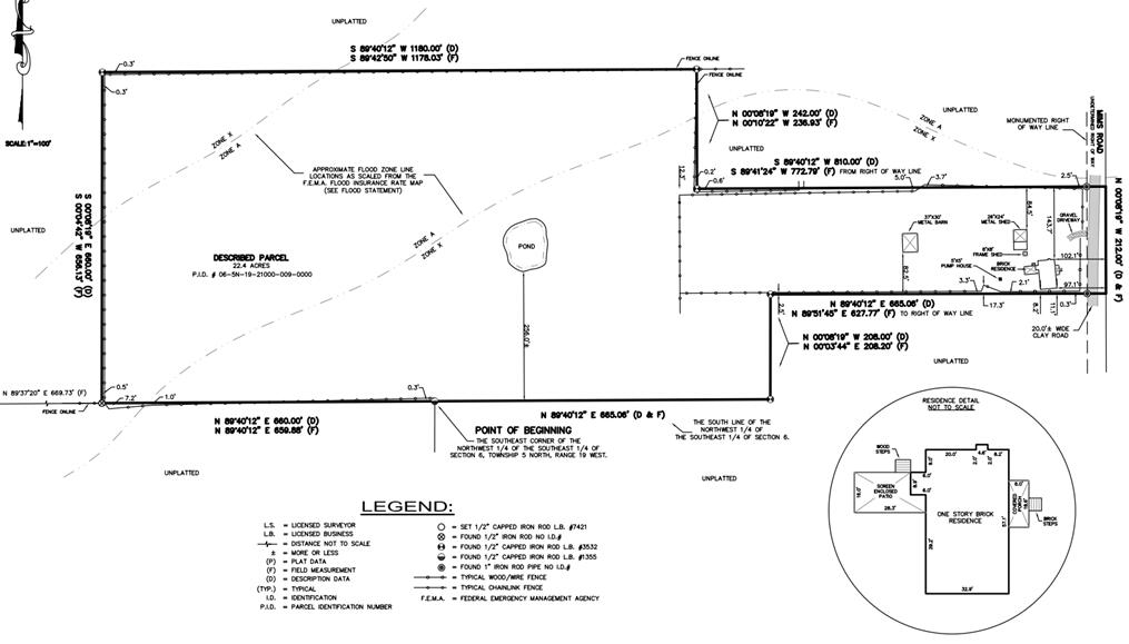 401 Mims Road DeFuniak Springs, FL 32433 - Photo 78 of 78 Survey