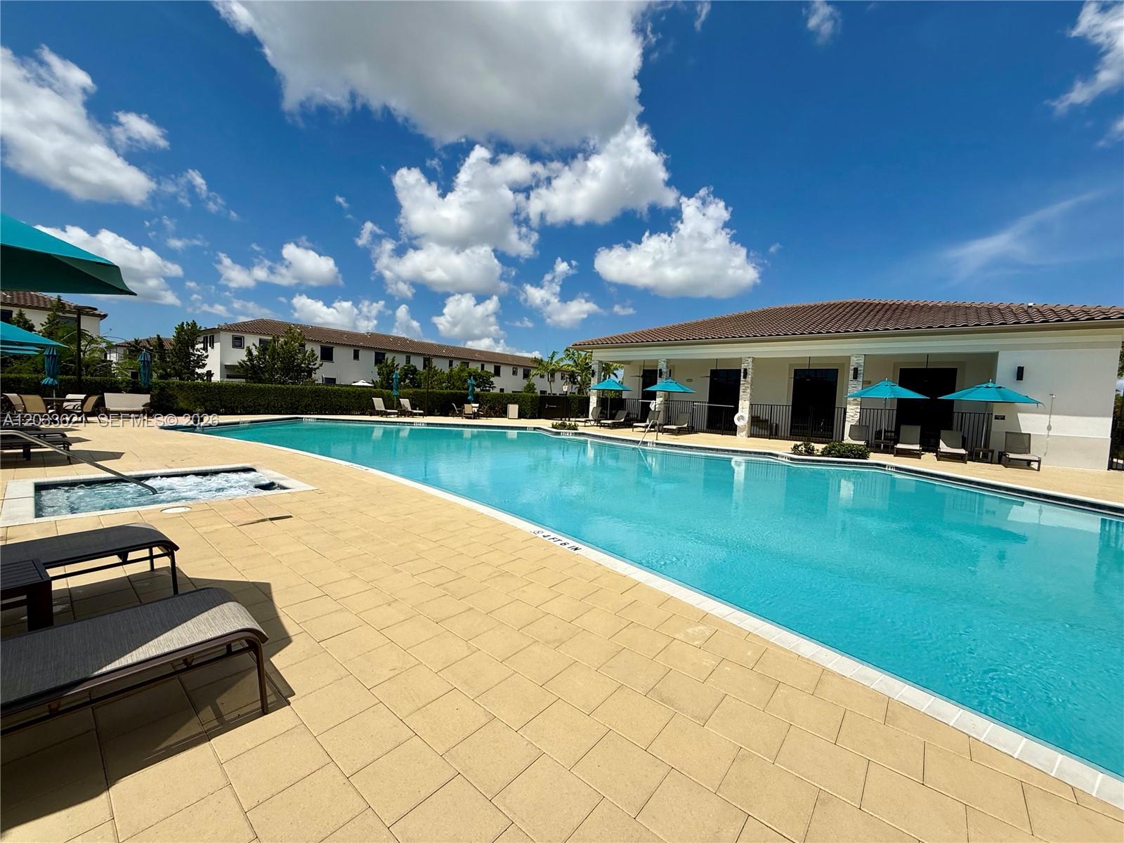 11942 Southwest 243rd Street Homestead, FL 33032 - Photo 48 of 50 a view of a swimming pool with a patio