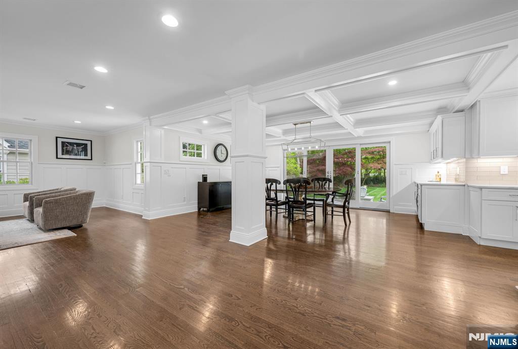 267 Merlin Place Wyckoff, NJ 07481 - Photo 12 of 49 a view of a dining room with furniture and wooden floor