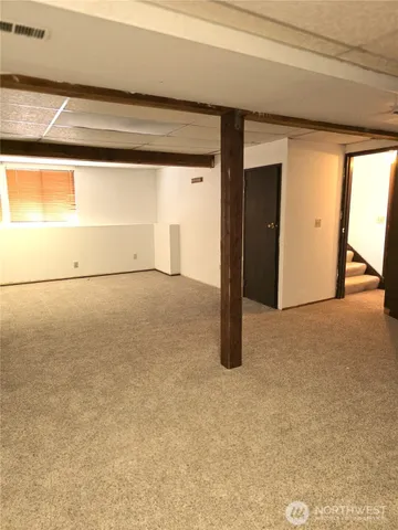 a view of empty room