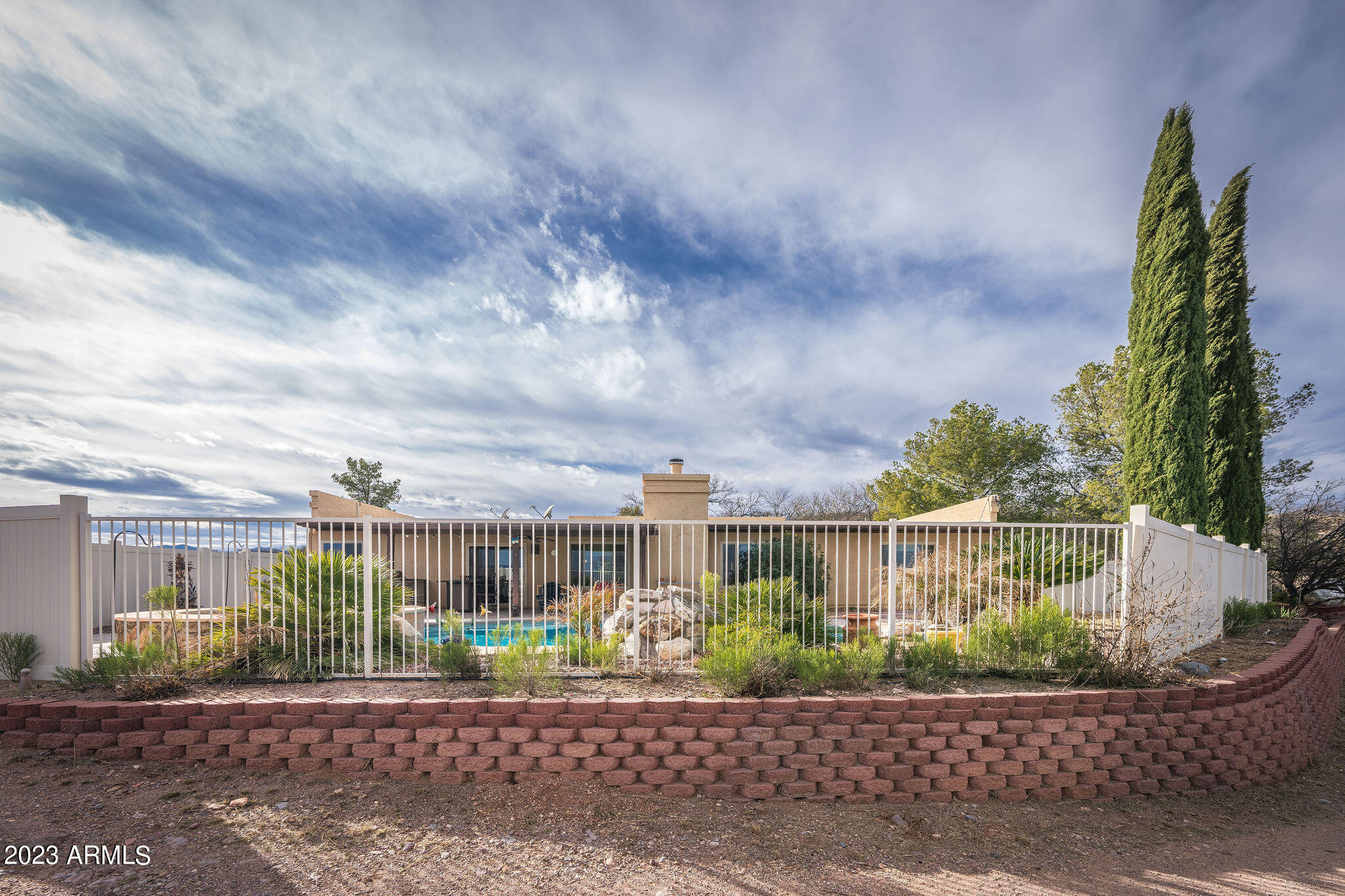 686 Manolete Court Rio Rico, AZ 85648 - Photo 5 of 46 view fence by pool