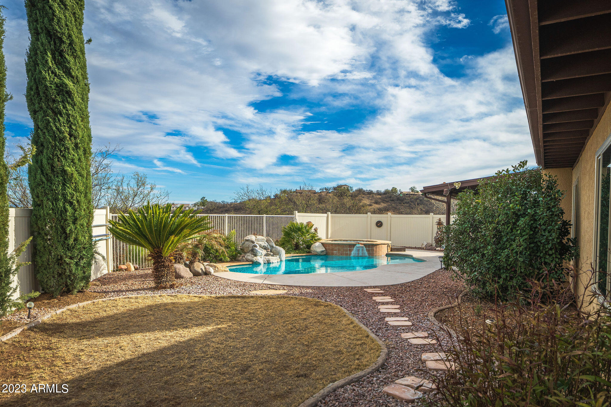 686 Manolete Court Rio Rico, AZ 85648 - Photo 8 of 46 landscaped yard