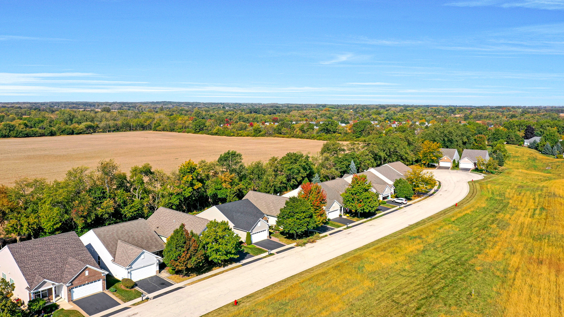 12669 Meritage Court Huntley, IL 60142 - Photo 33 of 33 a view of a lake with a garden