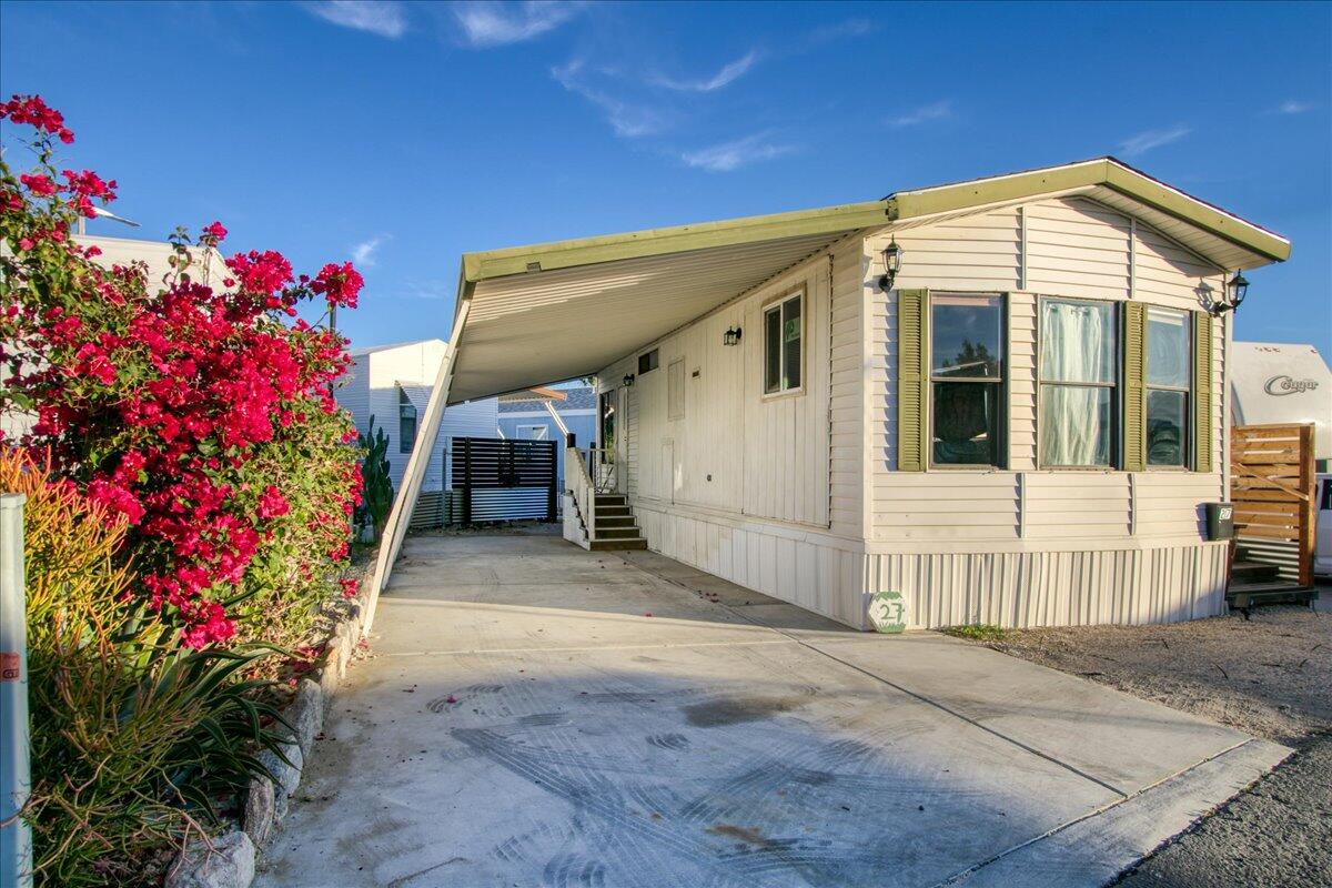 69530 Dillon Road, Unit 27 Desert Hot Springs, CA 92241 - Photo 2 of 20 Front Carport