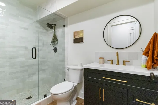 a room with gym equipment and a large window