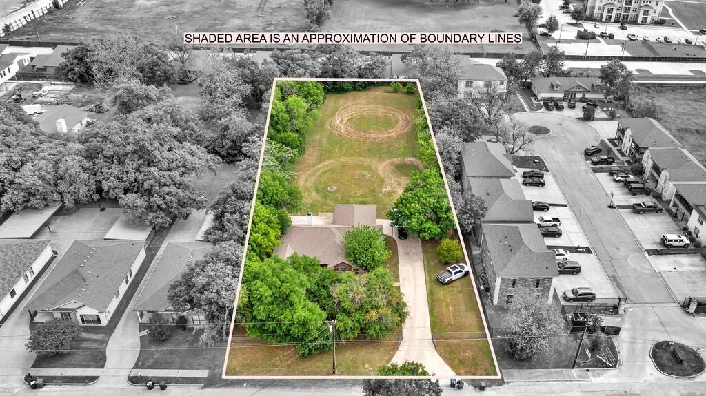 2618 South 2nd Street Waco, TX 76706 - Photo 29 of 40 an aerial view of residential house with outdoor space