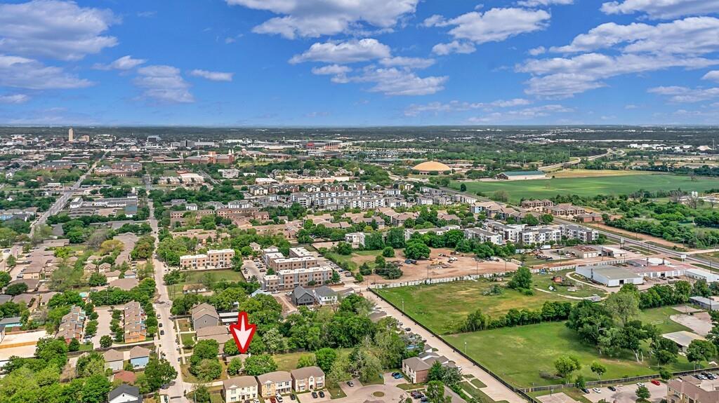 2618 South 2nd Street Waco, TX 76706 - Photo 35 of 40 an aerial view of residential houses with outdoor space and trees