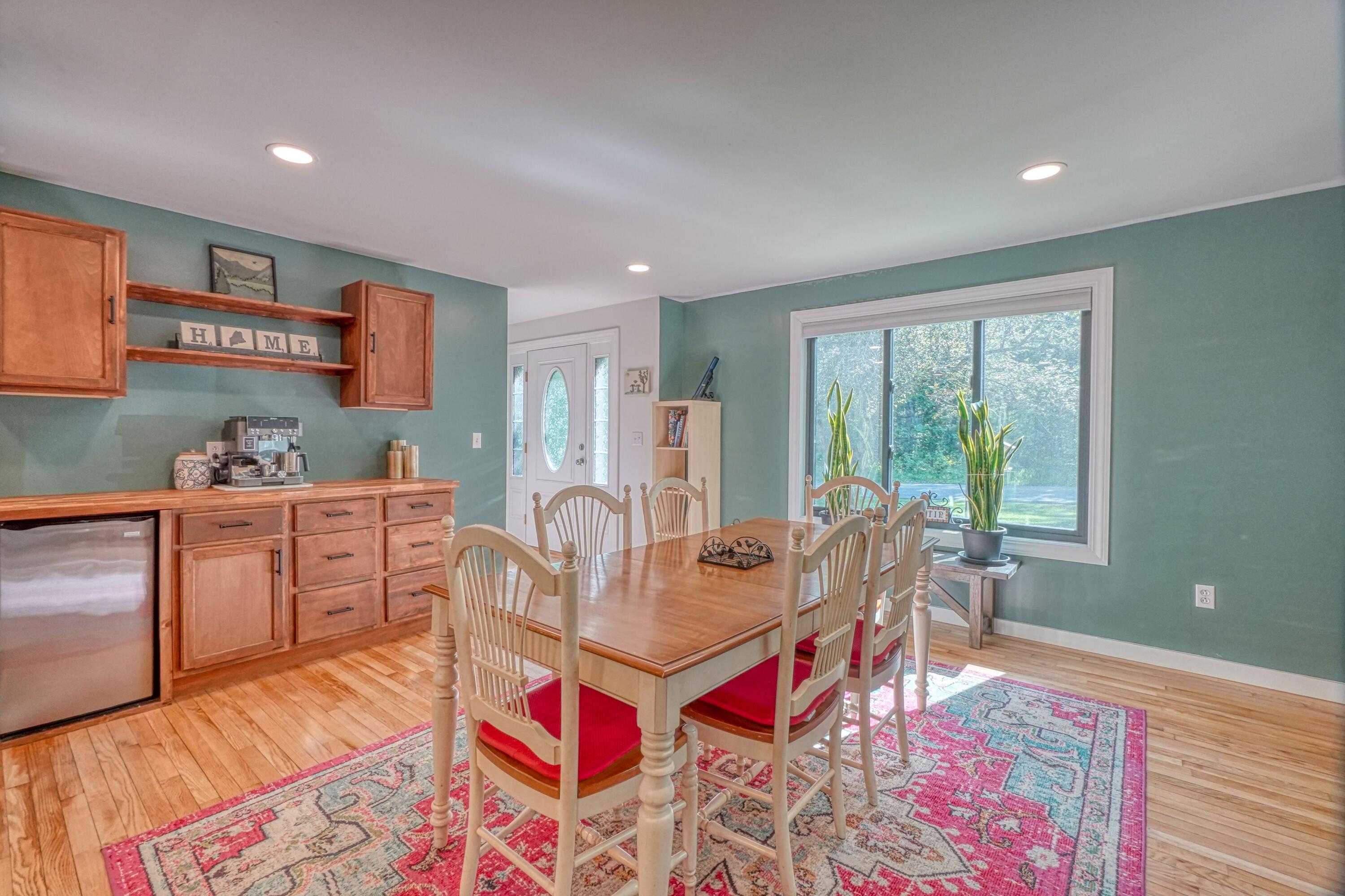 2041 Summerhaven Road Sidney, ME 04330 - Photo 13 of 30 Dining Room & Coffee Bar