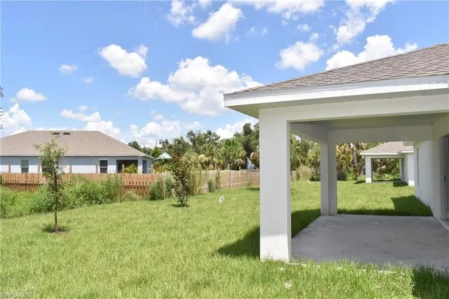 a view of a house with garden