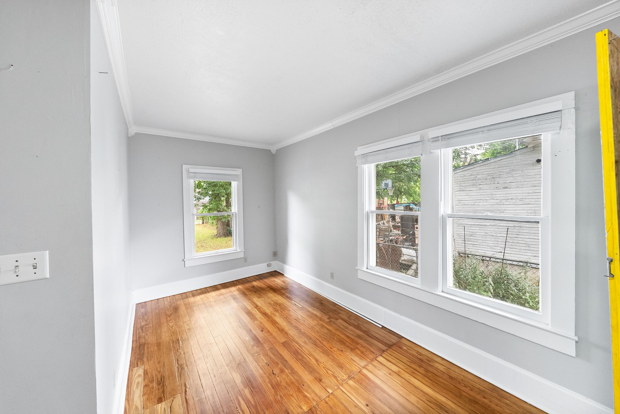 2032 East Cesar Chavez Street Austin, TX 78702 - Photo 12 of 25 a view of an empty room with a window