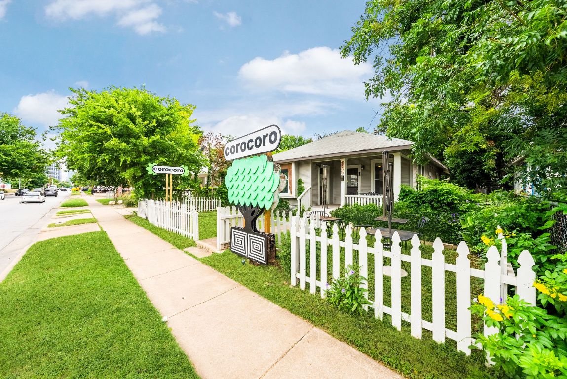 2032 East Cesar Chavez Street Austin, TX 78702 - Photo 18 of 25 View of front of house featuring a porch