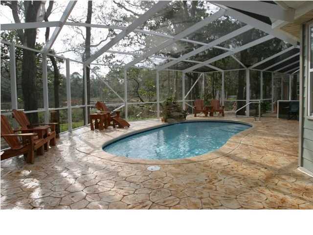 164 Blue Heron Road Santa Rosa Beach, FL 32459 - Photo 11 of 12 a view of outdoor space with seating