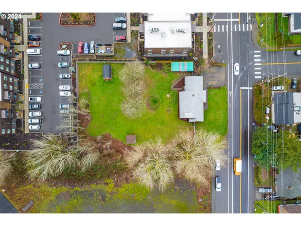 a bird view of building