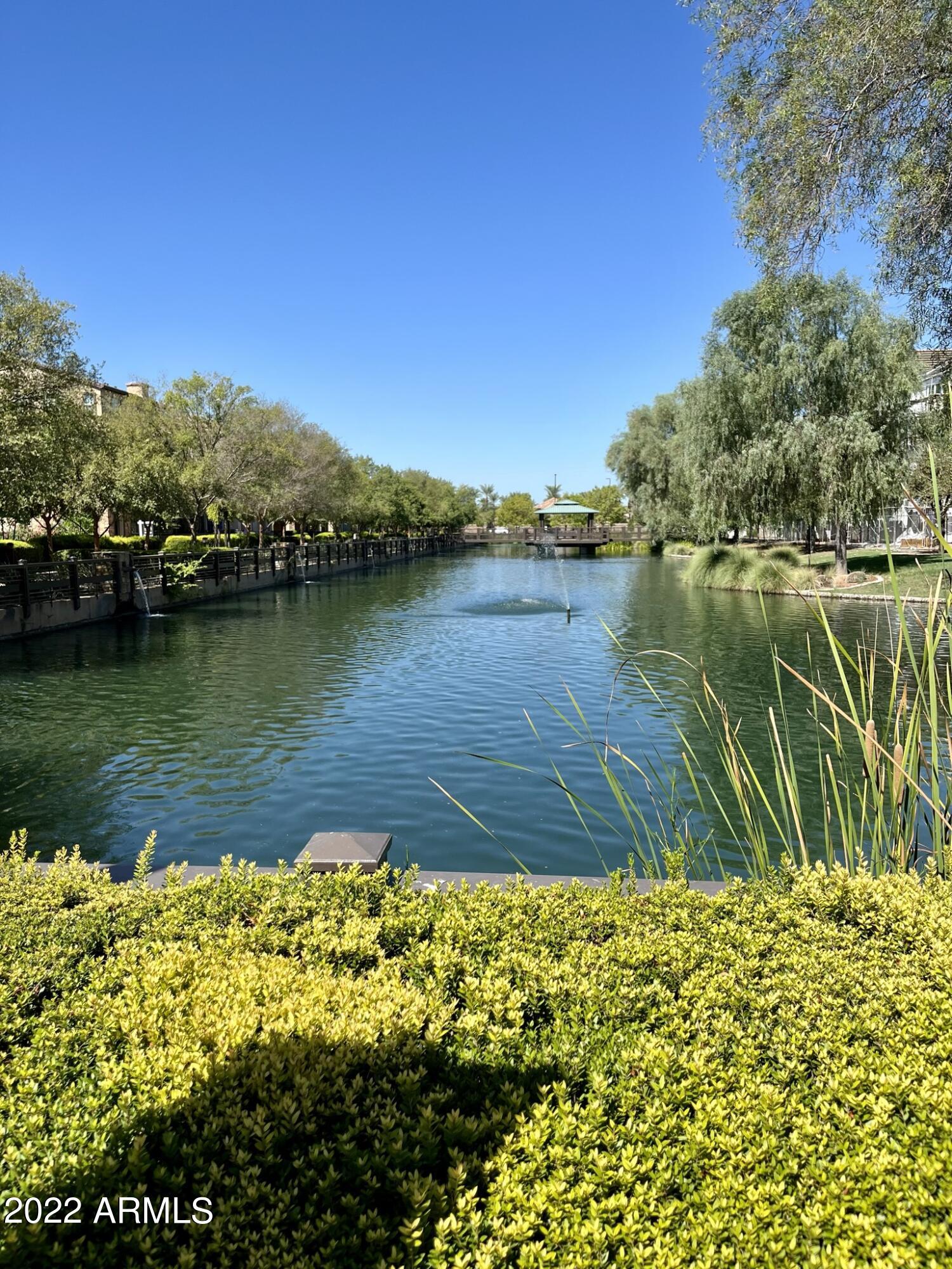 1737 East Hampton Lane Gilbert, AZ 85295 - Photo 15 of 15 a view of a lake with a city