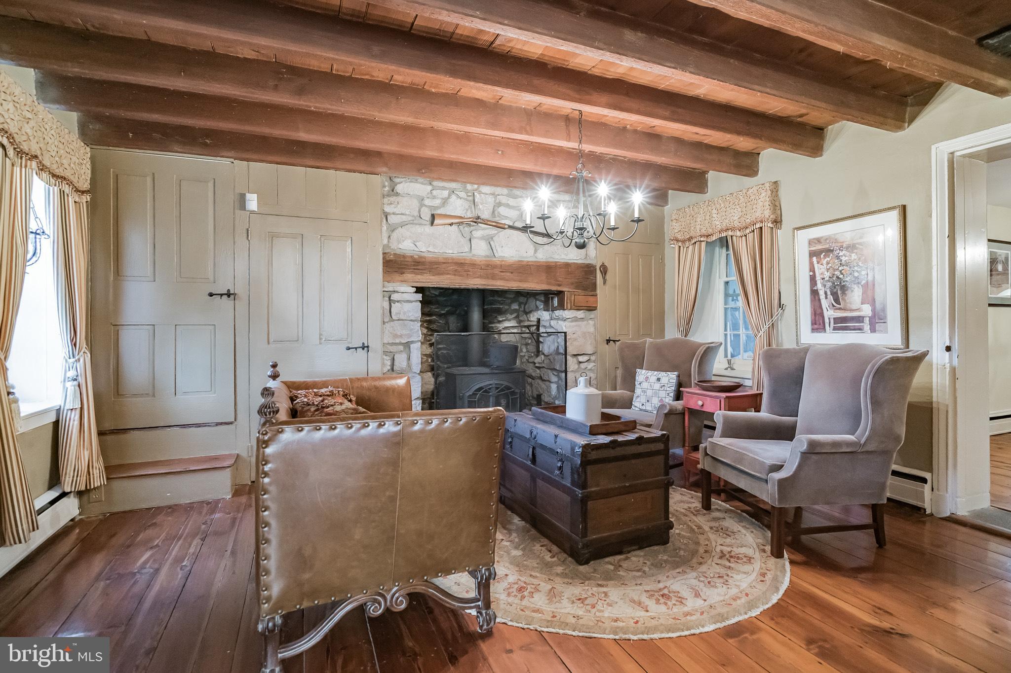 926 Stump Road Chalfont, PA 18914 - Photo 6 of 36 Stone Fireplace
