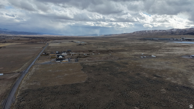 1065 Goshen Canyon Road, Unit 2 Mona, UT 84645 - Photo 14 of 21 Aerial view of sparsely populated area with a mountainous background
