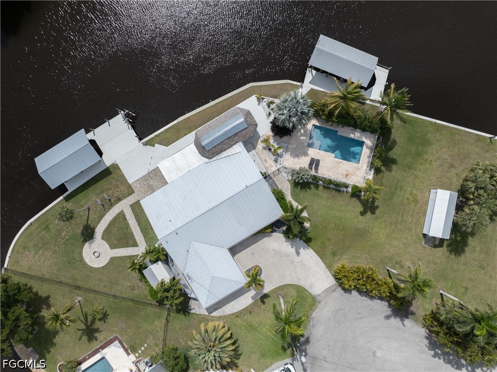 416 Seaworthy Road North Fort Myers, FL 33903 - Photo 2 of 30 an aerial view of a house with outdoor space