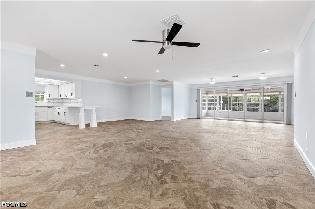 416 Seaworthy Road North Fort Myers, FL 33903 - Photo 10 of 30 a view of an empty room with a window