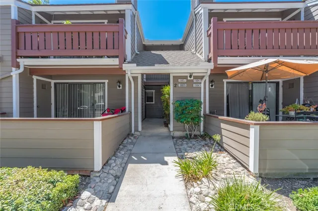 a view of a house with a porch