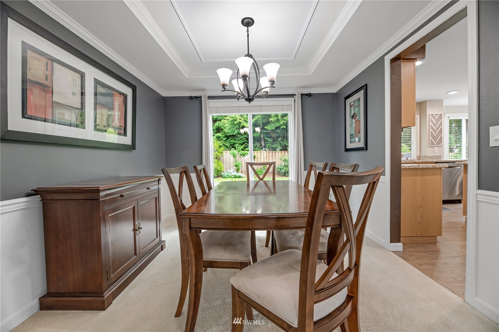 20909 33rd Avenue Southeast Bothell, WA 98021 - Photo 6 of 30 a view of a dining room with furniture window and outside view