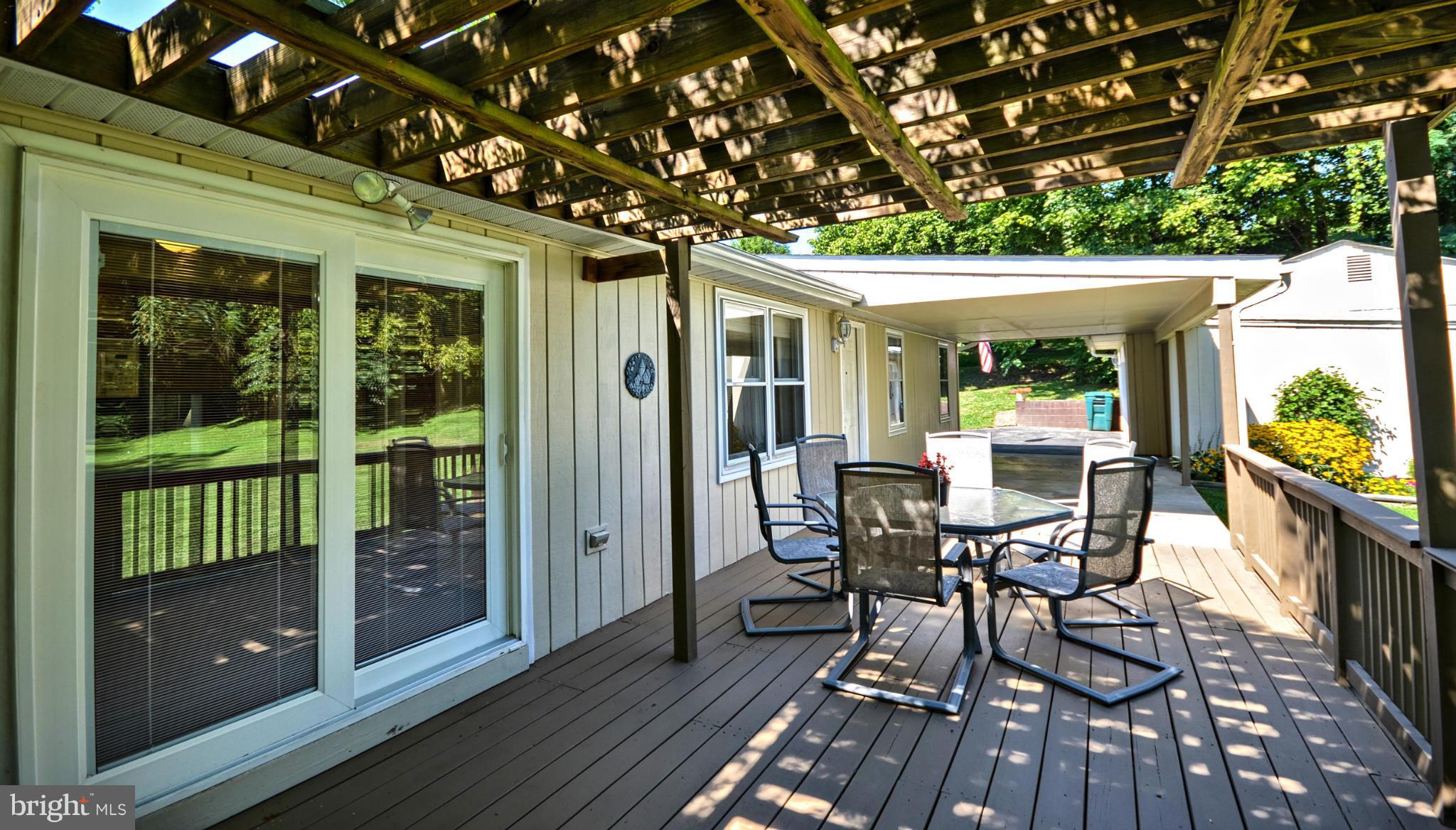 2904 Basford Road Frederick, MD 21703 - Photo 22 of 30 Rear Deck with pergola