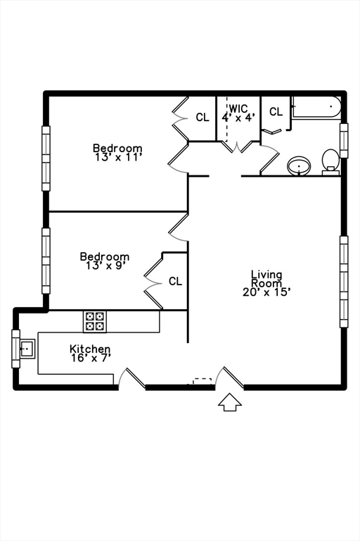 121 Lake Shore Road, Unit 2 Boston, MA 02135 - Photo 31 of 32 a picture of a wall with a white wall