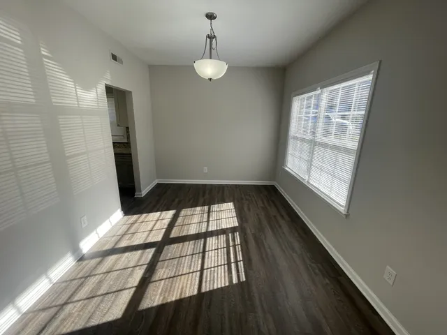 a view of wooden floor