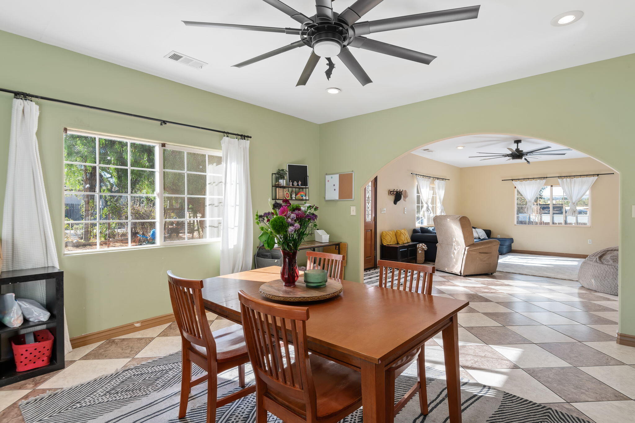 717 West Villanova Road Ojai, CA 93023 - Photo 14 of 34 a dining room with furniture and window