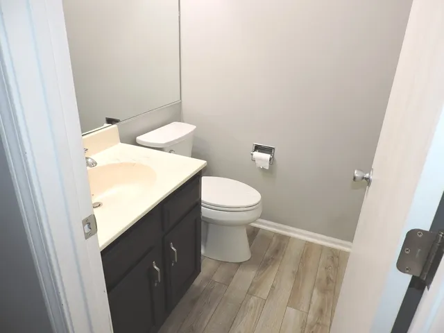 a bathroom with a sink and a toilet