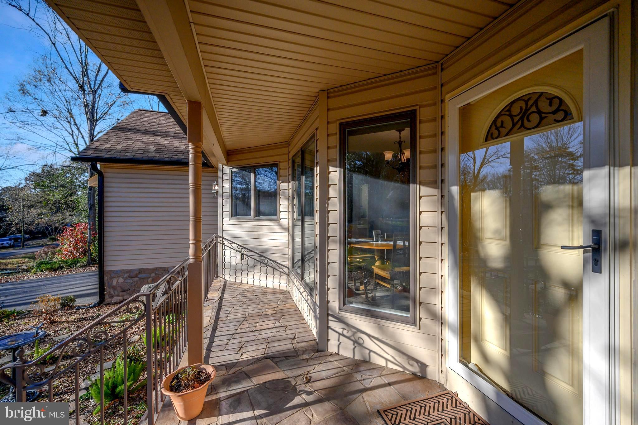 205 Pine Valley Road Locust Grove, VA 22508 - Photo 5 of 42 Wide stone front porch