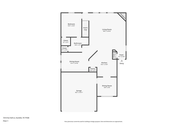a picture of a floor plan