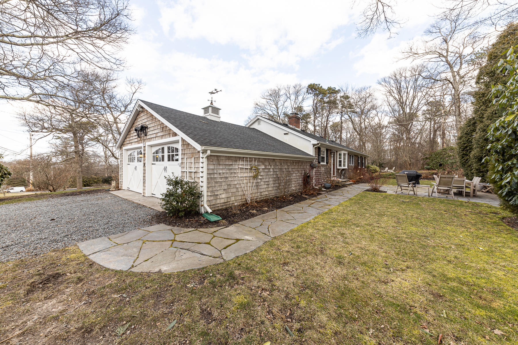 27 Chipman Road Sandwich, MA 02563 - Photo 41 of 44 a view of a house with a yard