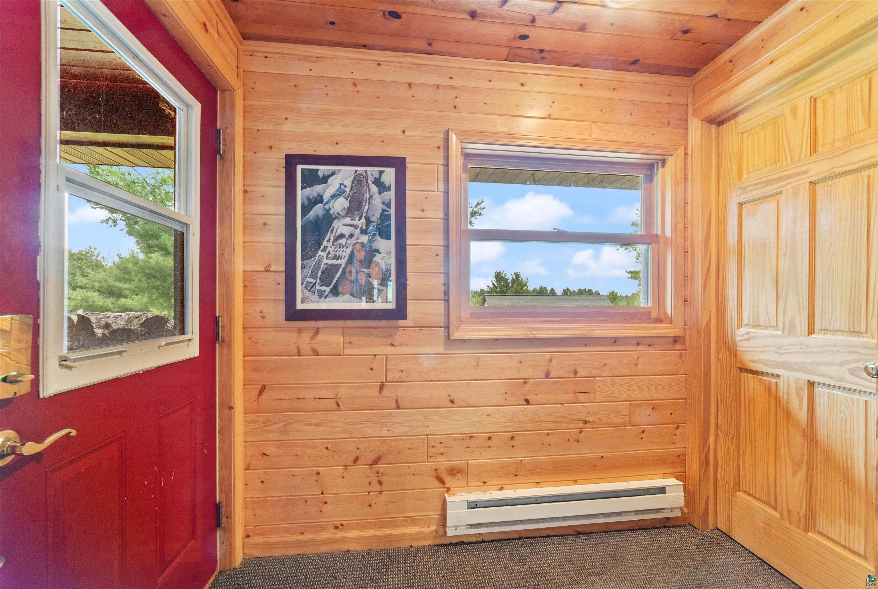 11911 East Rowe Road Lake Nebagamon, WI 54849 - Photo 45 of 61 Wood-paneled interior walls and ceiling